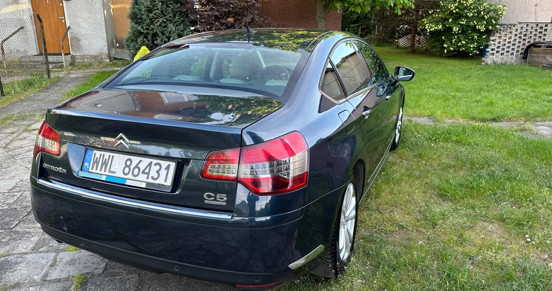 Citroen C5 cena 23900 przebieg: 223776, rok produkcji 2011 z Zielonka małe 137